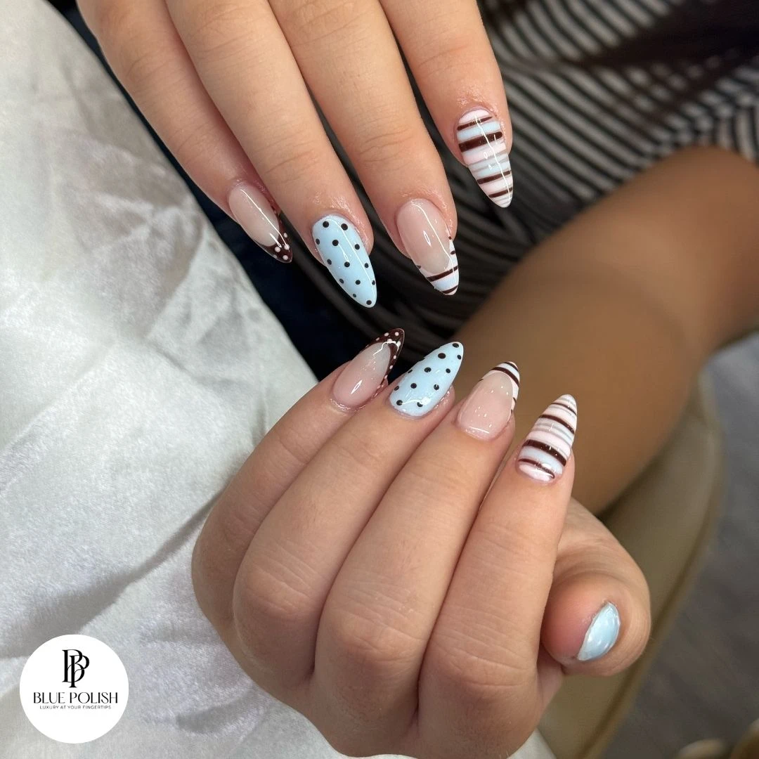 Blue Polish Nail Spa